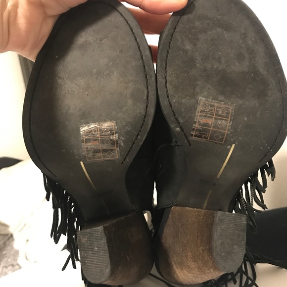 Dolce Vita Noralee chain and fringe bootie - Picture 6 of 8